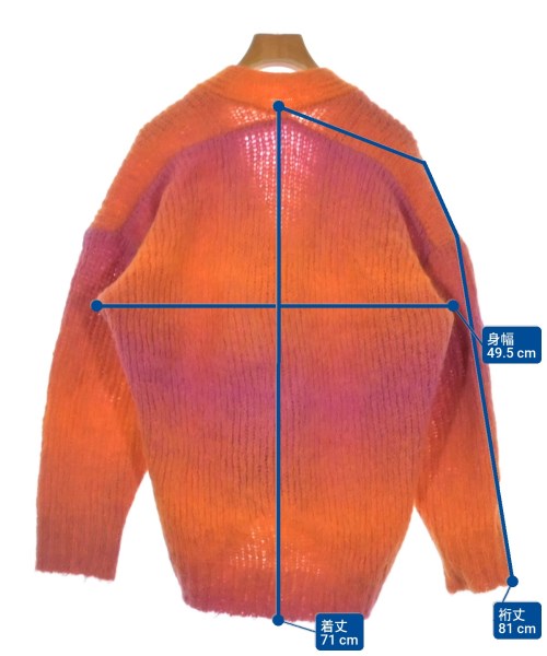 MAISON SPECIAL（メゾンスペシャル）カーディガン オレンジ サイズ:F レディース/2200642355034