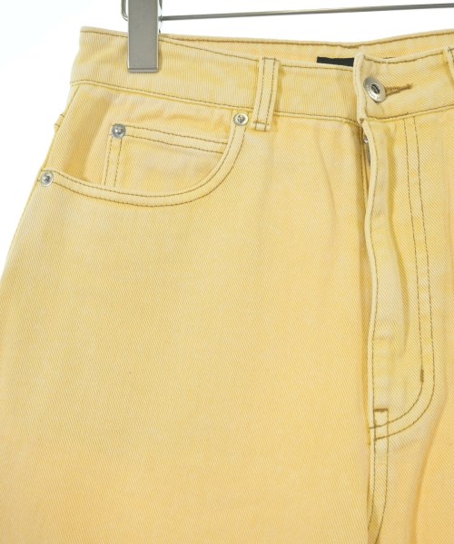 MAISON SPECIAL（メゾンスペシャル）デニムパンツ 黄 サイズ:38(M位) レディース/2200610964688