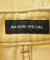 MAISON SPECIAL（メゾンスペシャル）デニムパンツ 黄 サイズ:38(M位) レディース/2200610964688