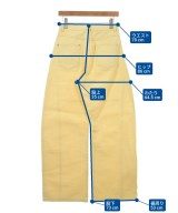 MAISON SPECIAL（メゾンスペシャル）デニムパンツ 黄 サイズ:38(M位) レディース/2200610964688