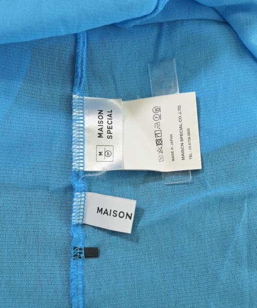 MAISON SPECIAL（メゾンスペシャル）Tシャツ・カットソー 青 サイズ:F レディース/2200614815177