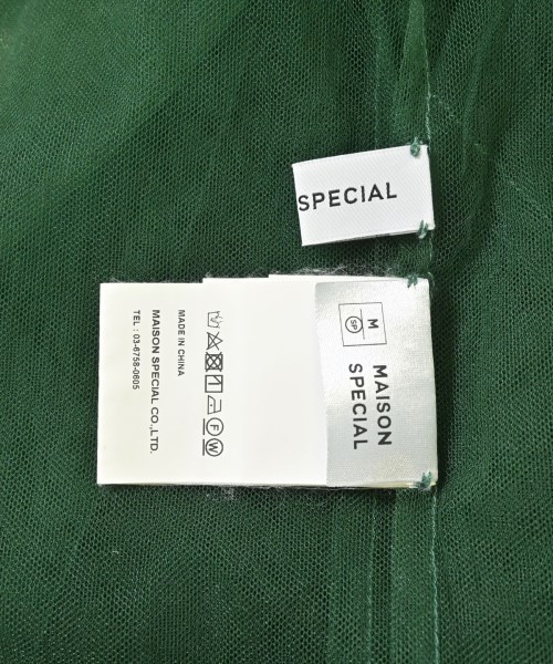 MAISON SPECIAL（メゾンスペシャル）カジュアルシャツ 緑 サイズ:F レディース/2200621579024