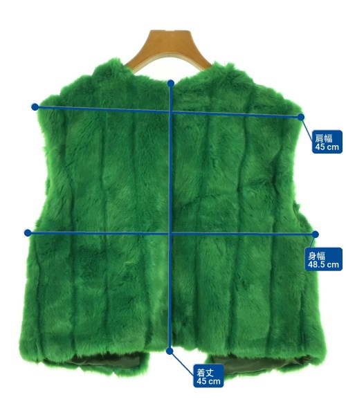 MAISON SPECIAL（メゾンスペシャル）ベスト 緑 サイズ:F レディース/2200623060018