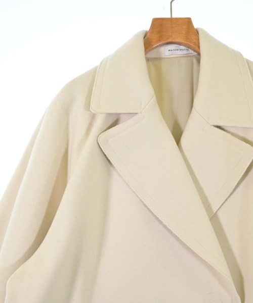 MAISON SPECIAL（メゾンスペシャル）ピーコート 白 サイズ:36(S位) レディース/2200619539023