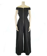 MAISON SPECIAL（メゾンスペシャル）オールインワン/サロペット 黒 サイズ:38(M位) レディース/2200625121151