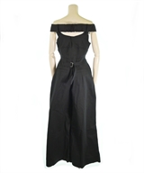 MAISON SPECIAL（メゾンスペシャル）オールインワン/サロペット 黒 サイズ:38(M位) レディース/2200625121151