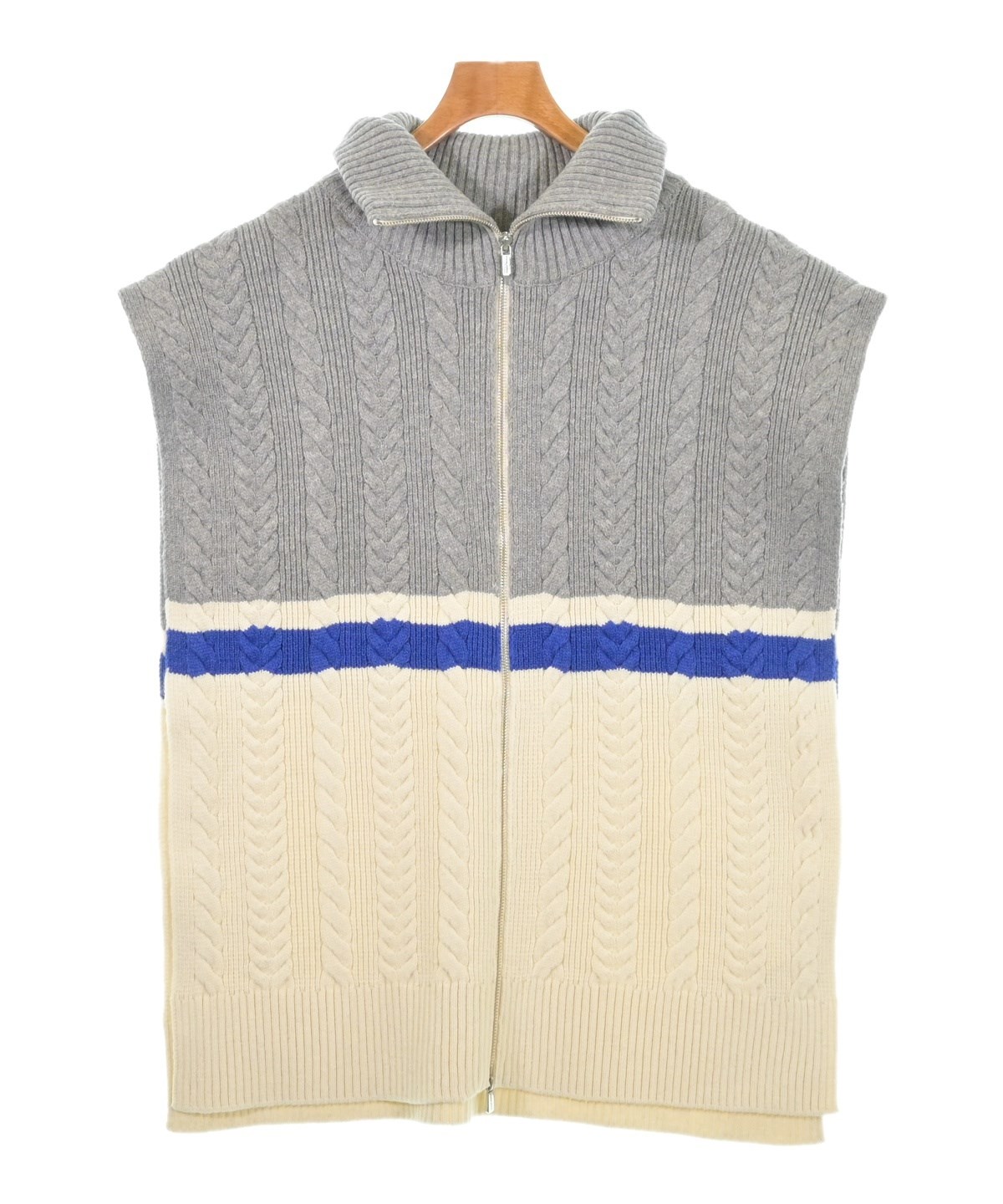 MAISON SPECIAL（メゾンスペシャル）ベスト/ノースリーブ グレー