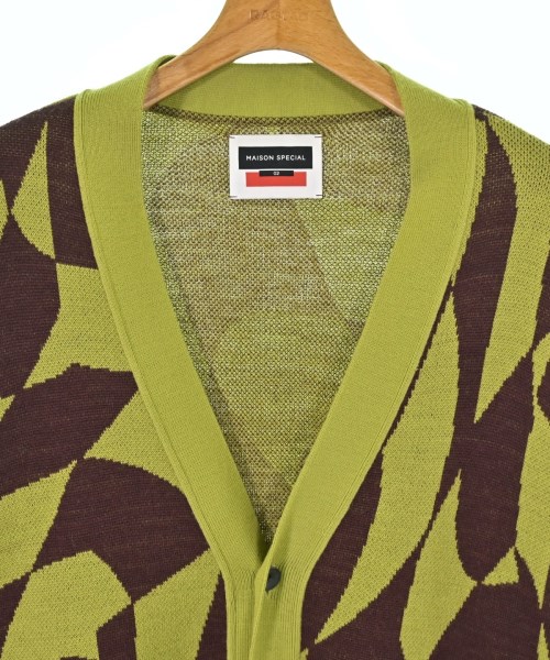 MAISON SPECIAL（メゾンスペシャル）カーディガン 緑 サイズ:02(M位) メンズ/2200620395250