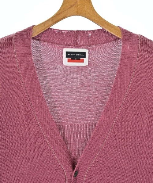 MAISON SPECIAL（メゾンスペシャル）カーディガン ピンク サイズ:01(S位) メンズ/2200620395441
