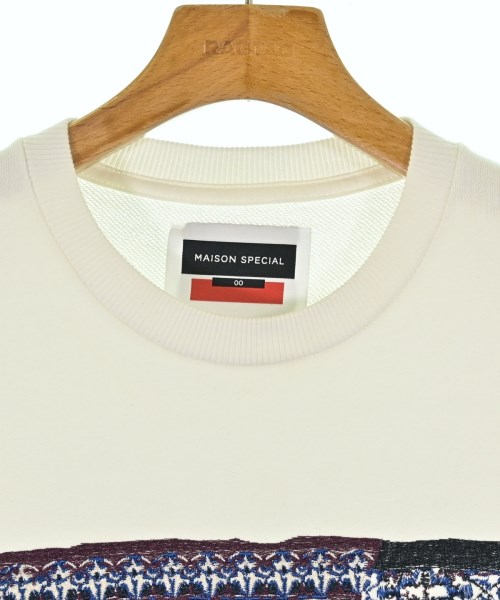MAISON SPECIAL（メゾンスペシャル）スウェット 白 サイズ:00(XS位) メンズ/2200621909296