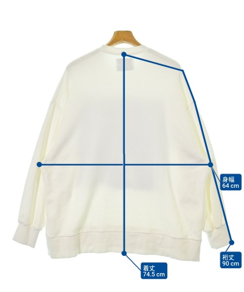 MAISON SPECIAL（メゾンスペシャル）スウェット 白 サイズ:00(XS位) メンズ/2200621909296