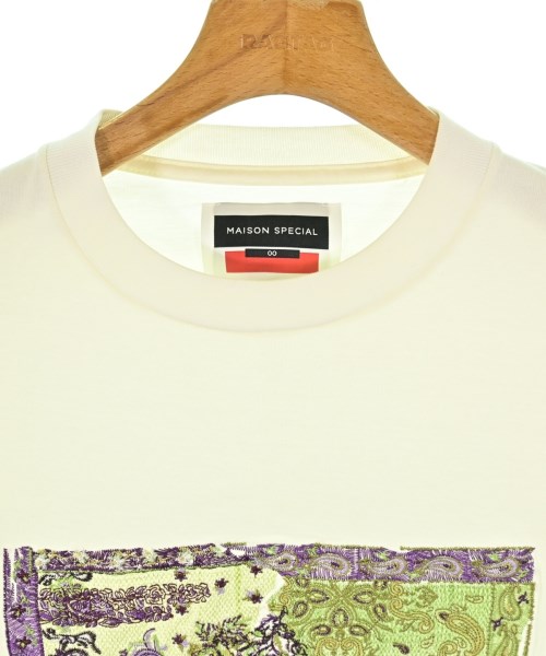 MAISON SPECIAL（メゾンスペシャル）Tシャツ・カットソー 白 サイズ:00(XS位) メンズ/2200621909319