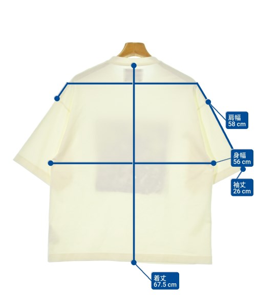 MAISON SPECIAL（メゾンスペシャル）Tシャツ・カットソー 白 サイズ:00(XS位) メンズ/2200621909319