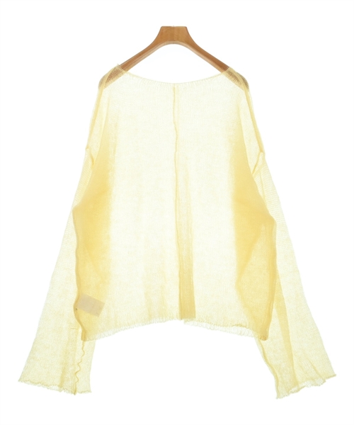 MAISON SPECIAL（メゾンスペシャル）ニット・セーター 黄 サイズ:F レディース/2200626998110