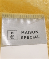 MAISON SPECIAL（メゾンスペシャル）ニット・セーター 黄 サイズ:F レディース/2200626998110