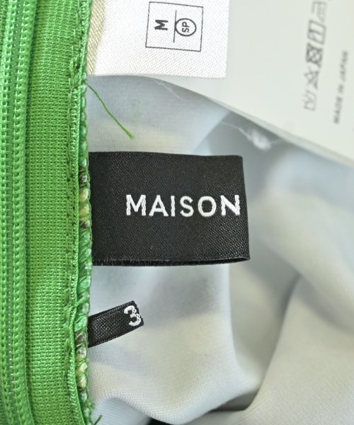 MAISON SPECIAL（メゾンスペシャル）その他 緑 サイズ:38(M位) レディース/2200627942228