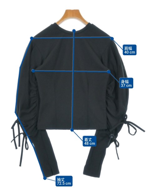 MAISON SPECIAL（メゾンスペシャル）カーディガン 黒 サイズ:F レディース/2200629540057