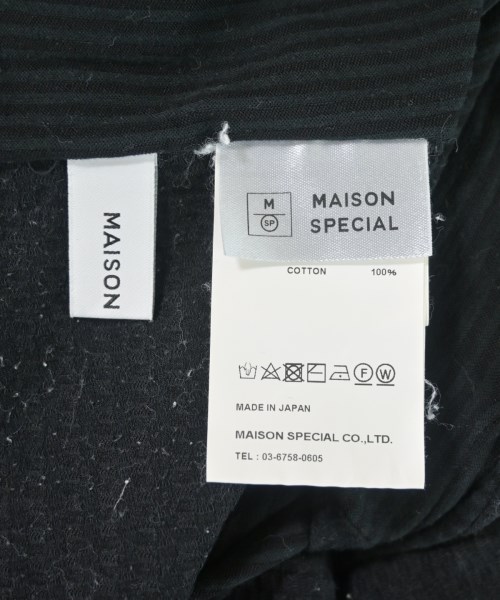 MAISON SPECIAL（メゾンスペシャル）Tシャツ・カットソー 黒 サイズ:F レディース/2200616047026