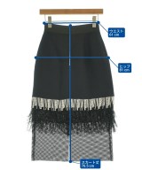 MAISON SPECIAL（メゾンスペシャル）ロング・マキシ丈スカート 黒 サイズ:-(M位) レディース/2200616478080