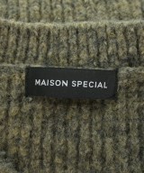 MAISON SPECIAL（メゾンスペシャル）ニット・セーター 茶 サイズ:F レディース/2200632570157