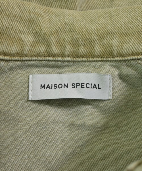 MAISON SPECIAL（メゾンスペシャル）デニムジャケット カーキ サイズ:M レディース/2200611405050