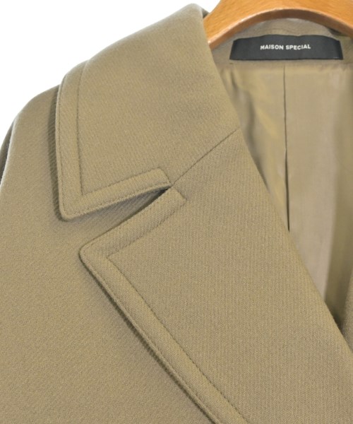 MAISON SPECIAL（メゾンスペシャル）ピーコート 茶 サイズ:F レディース/2200621020014