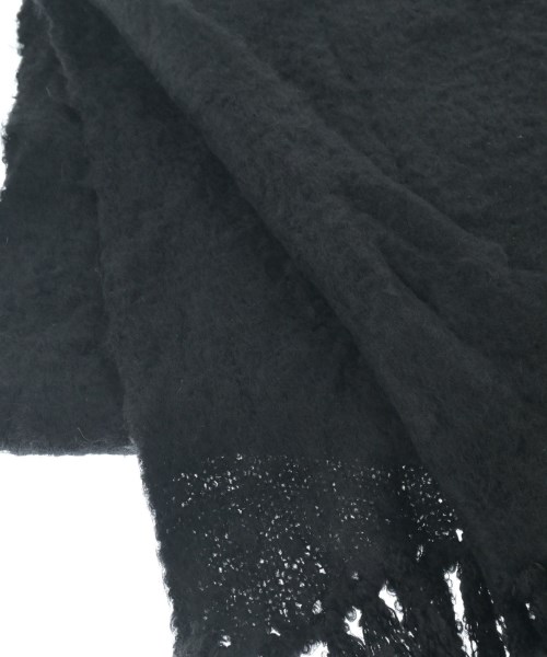 MAISON SPECIAL（メゾンスペシャル）マフラー 黒 サイズ:- レディース/2200633051020