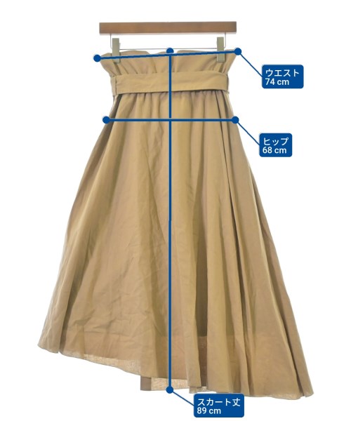 MAISON SPECIAL（メゾンスペシャル）ロング・マキシ丈スカート ベージュ サイズ:F レディース/2200633820091