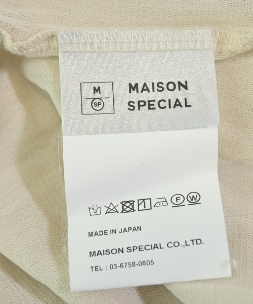 MAISON SPECIAL（メゾンスペシャル）Tシャツ・カットソー ベージュ サイズ:F レディース/2200633968045
