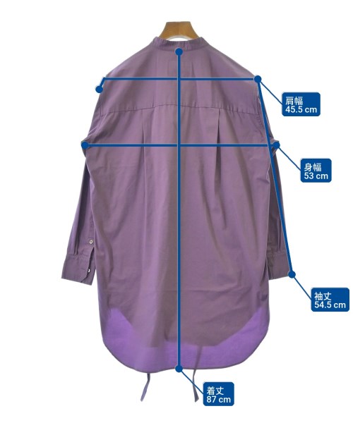 MAISON SPECIAL（メゾンスペシャル）カジュアルシャツ 紫 サイズ:F レディース/2200634491047