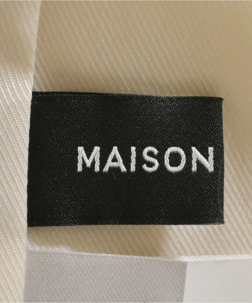 MAISON SPECIAL（メゾンスペシャル）ステンカラーコート 白 サイズ:F レディース/2200607379020