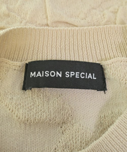 MAISON SPECIAL（メゾンスペシャル）ニット・セーター ベージュ サイズ:F レディース/2200607038026