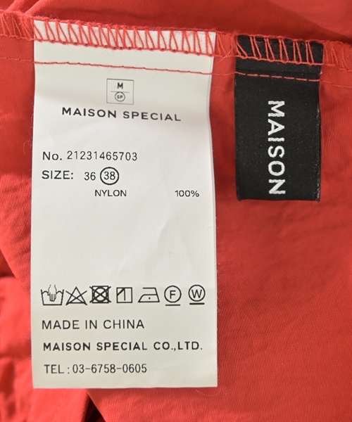 MAISON SPECIAL（メゾンスペシャル）その他 赤 サイズ:38(M位) レディース/2200608707150
