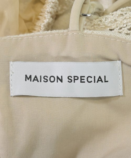 MAISON SPECIAL（メゾンスペシャル）ベスト 白 サイズ:F レディース/2200614524055