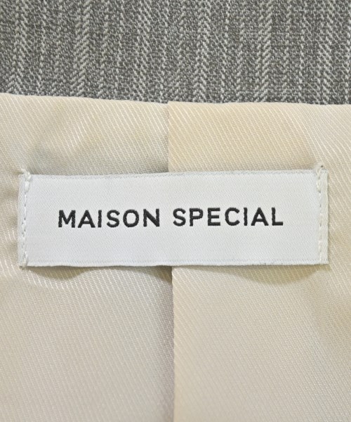 MAISON SPECIAL（メゾンスペシャル）カジュアルジャケット グレー サイズ:F レディース/2200615837031