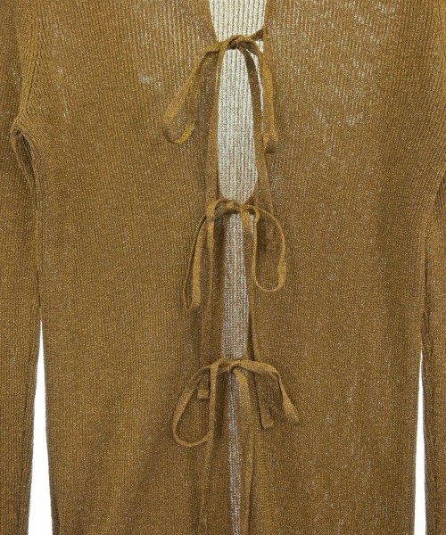 MAISON SPECIAL（メゾンスペシャル）ニット・セーター 茶 サイズ:F レディース/2200608581040