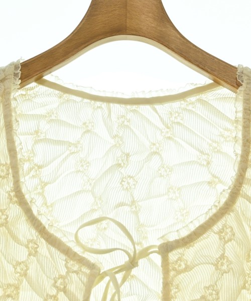 MAISON SPECIAL（メゾンスペシャル）ブラウス 黄 サイズ:F レディース/2200616682203