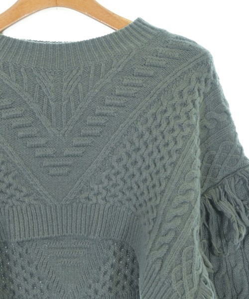 MAISON SPECIAL（メゾンスペシャル）ニット・セーター 緑 サイズ:M レディース/2200618414017