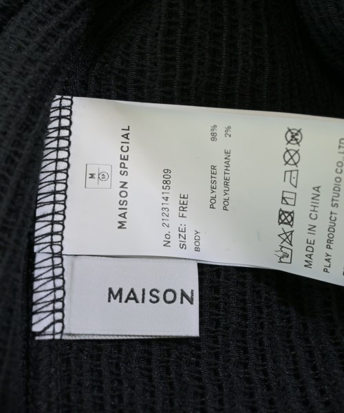MAISON SPECIAL（メゾンスペシャル）カジュアルシャツ 紺 サイズ:F レディース/2200616923047