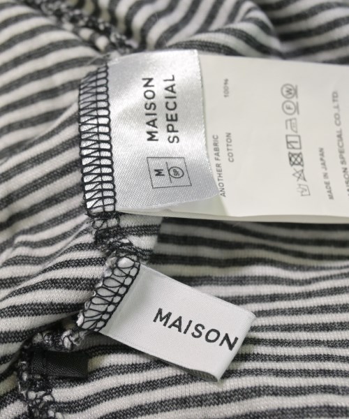 MAISON SPECIAL（メゾンスペシャル）Tシャツ・カットソー 黒 サイズ:F レディース/2200616923122