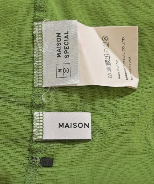 MAISON SPECIAL（メゾンスペシャル）Tシャツ・カットソー 緑 サイズ:F レディース/2200620865203