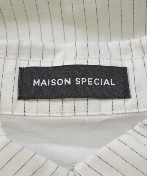 MAISON SPECIAL（メゾンスペシャル）カジュアルシャツ 白 サイズ:F レディース/2200609569016