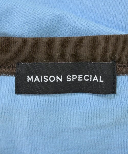 MAISON SPECIAL（メゾンスペシャル）Tシャツ・カットソー 青 サイズ:F レディース/2200670889082