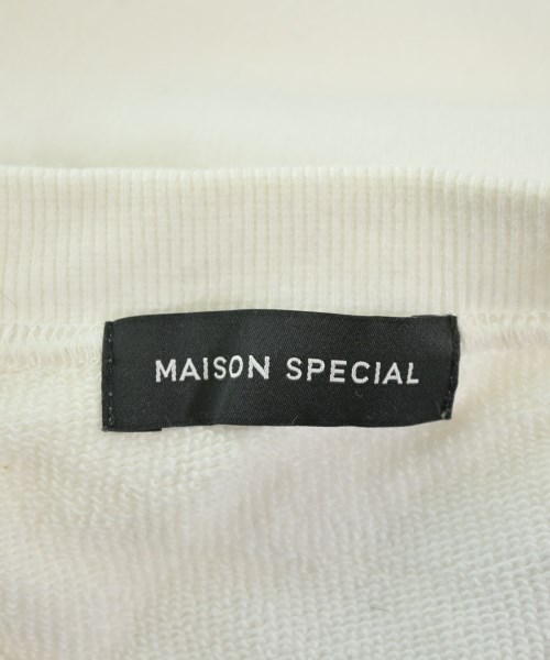 MAISON SPECIAL（メゾンスペシャル）スウェット 白 サイズ:F レディース/2200673869012