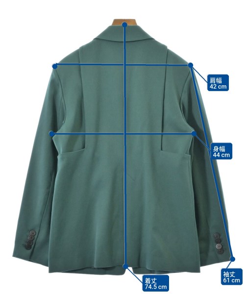 MAISON SPECIAL（メゾンスペシャル）ジャケット 緑 サイズ:36(S位) レディース/2200670961030