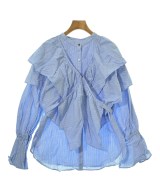 MAISON SPECIAL（メゾンスペシャル）ブラウス 青 サイズ:F レディース/2200670961061