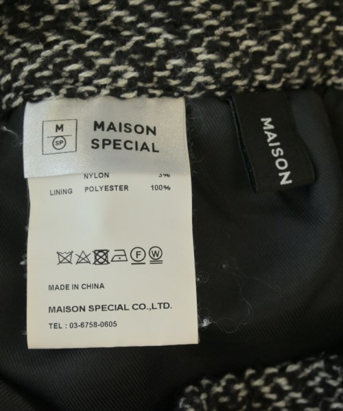 MAISON SPECIAL（メゾンスペシャル）クロップドパンツ 黒 サイズ:F レディース/2200670961092