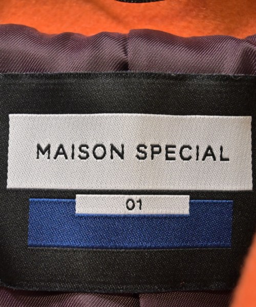 MAISON SPECIAL（メゾンスペシャル）ステンカラーコート オレンジ サイズ:01(S位) レディース/2200675129015