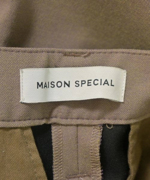 MAISON SPECIAL（メゾンスペシャル）スラックス 茶 サイズ:M レディース/2200675090025