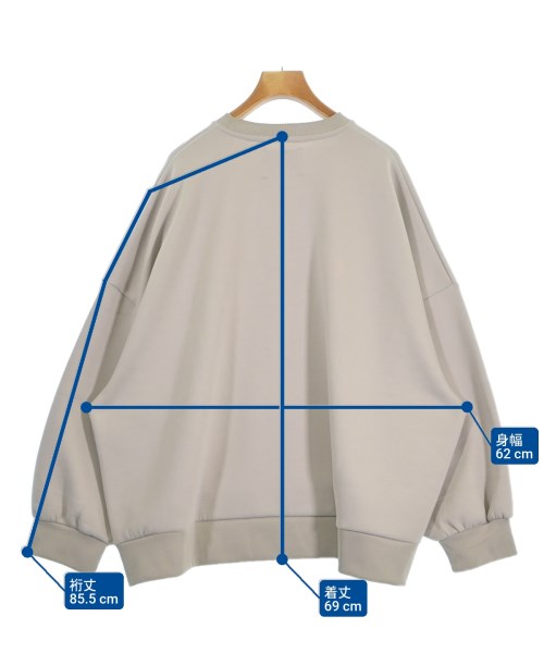 MAISON SPECIAL（メゾンスペシャル）スウェット グレー サイズ:0(XS位) レディース/2200675090049